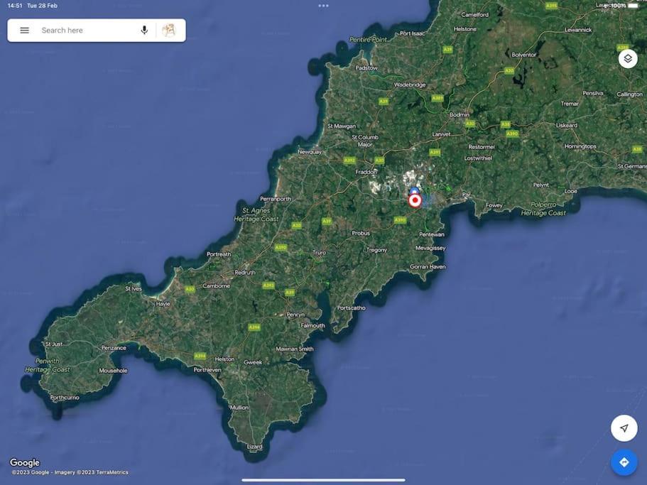 White Eden - Explore Cornwall From A Comfy Central Appartment Сейнт Остел Екстериор снимка